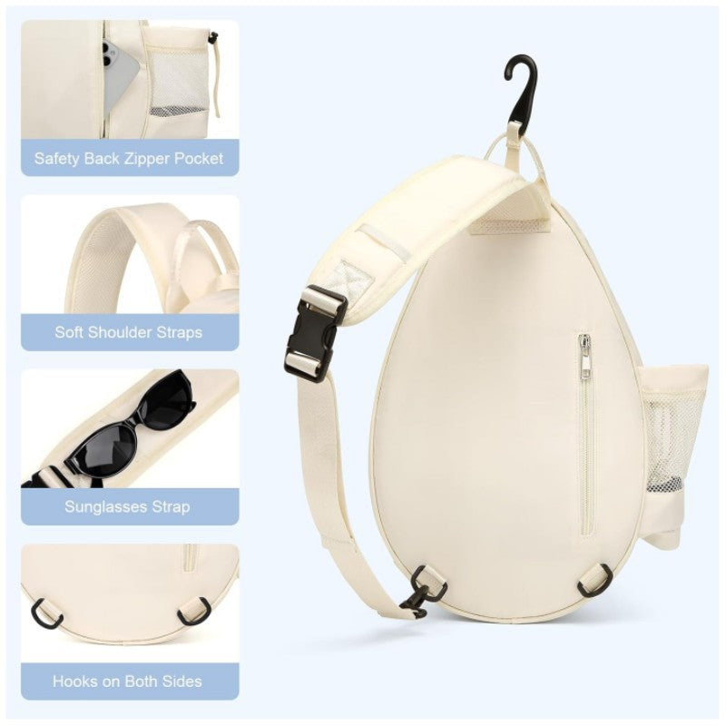 Sporty tennis backpack bag with innovative folding design Stornfield