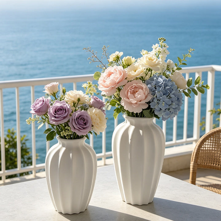 Sculptural Textured Decorative Vase Stornfeild