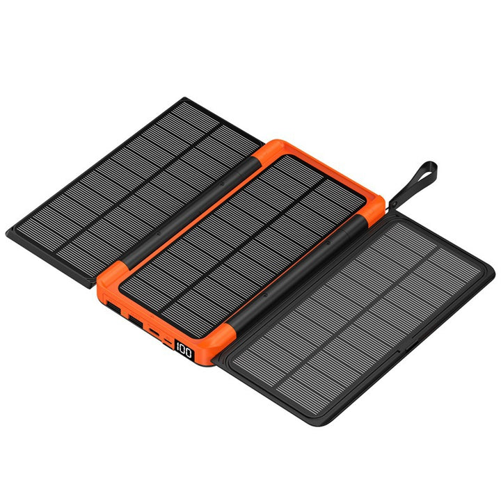 Portable Solar Power Bank with Multifunctional Charging Function Stornfield