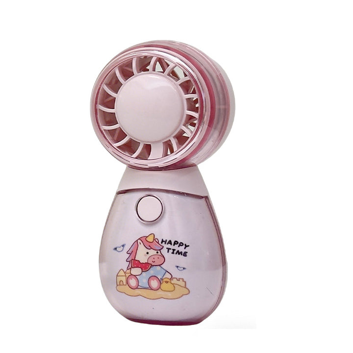 Women's Portable Mini Fan with Cute Cat Design Stornfield