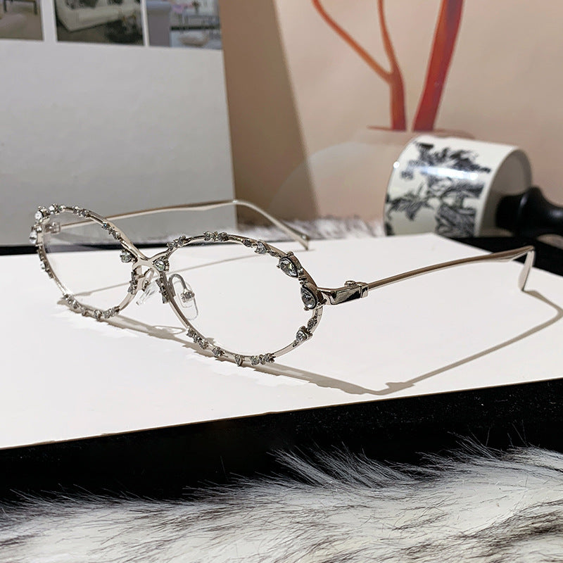 Women's exclusive sunglasses with sparkling rhinestone embellishment and elegant metal frame Stornfield