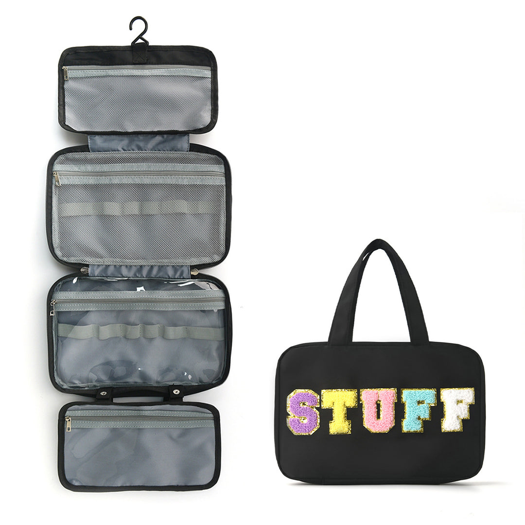 Multifunctional Cosmetic Organizer Bag with Hanging Design Stornfield