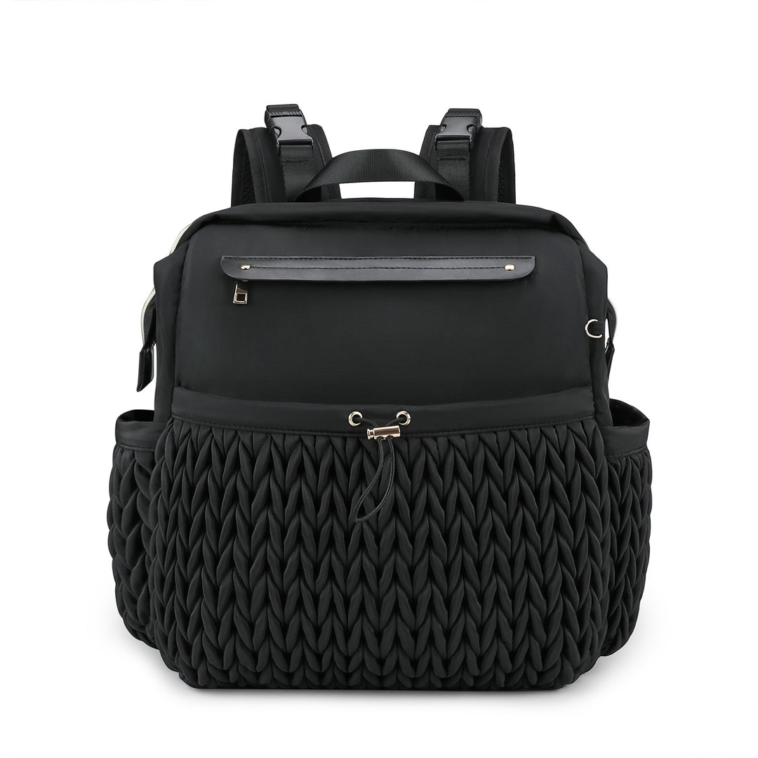 Fashionable backpack with braided design Stornfield