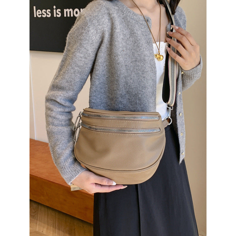 WoChic Dual-Zipper Crossbody Bag Stornfield