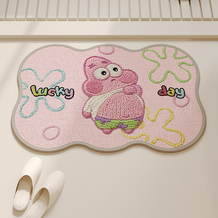 Playful Cartoon-Themed Area Rug
