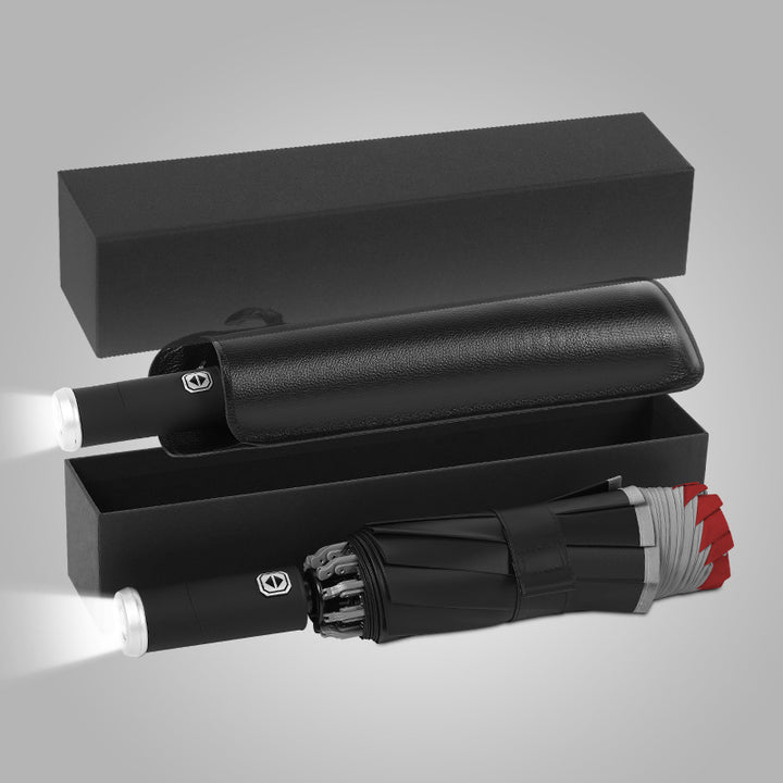 Women compact and innovative double-trigger umbrella Stornfield