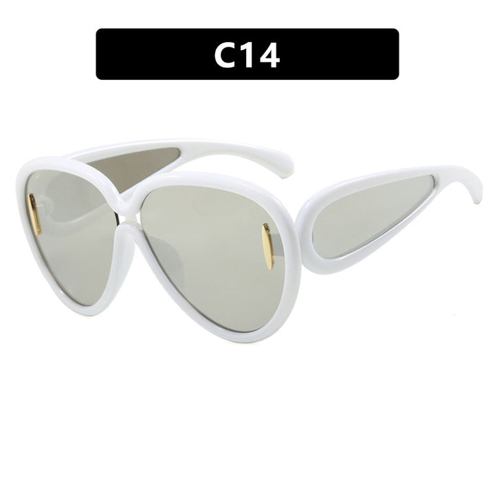 Women extravagant sunglasses in creative design Stornfield