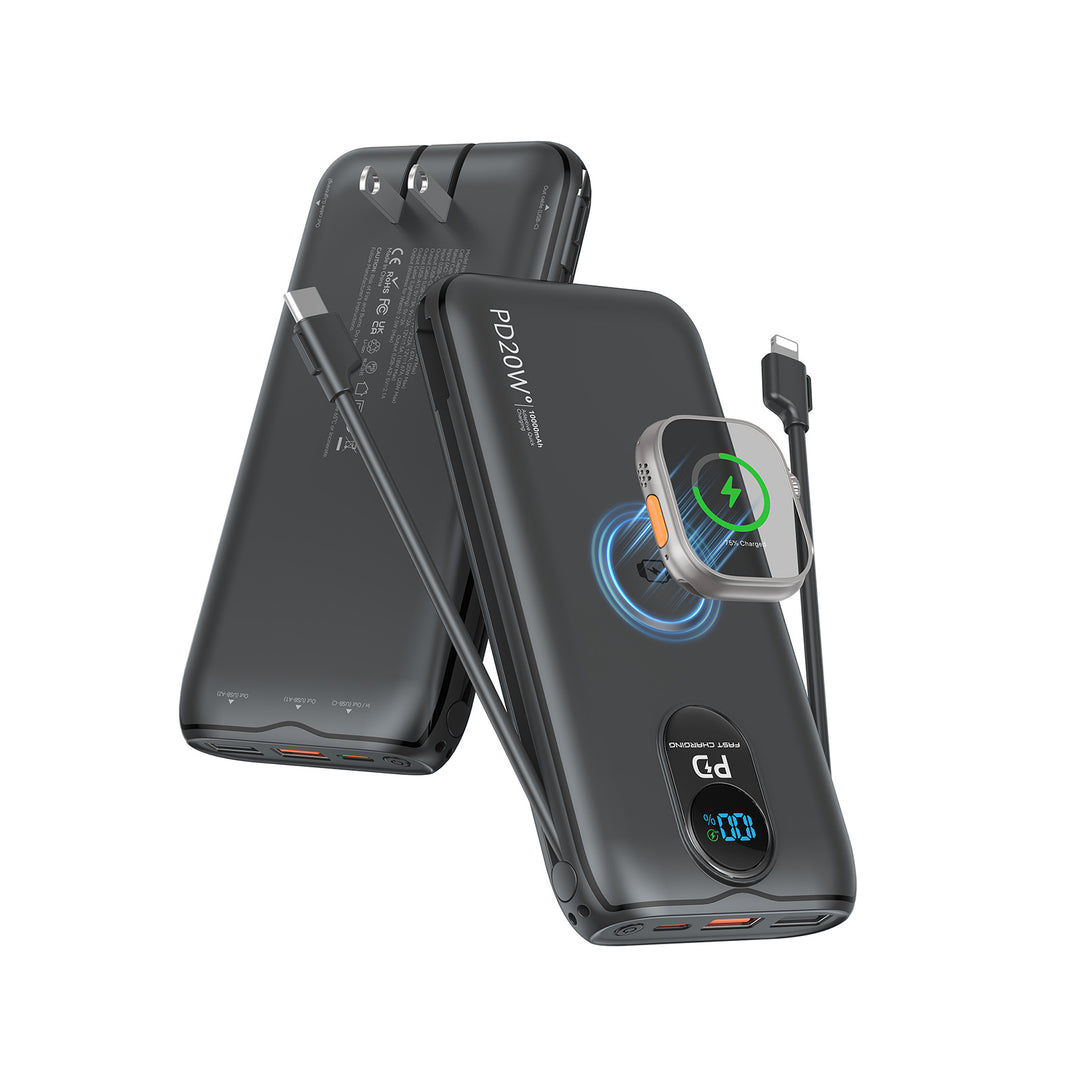 Power bank with wireless charging function and high-performance fast charging Stornfield