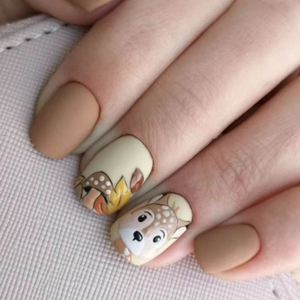 Artistic Animal Print Press-On Nails Stornfield