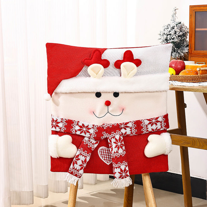 Festive Christmas Chair Cover Stornfield