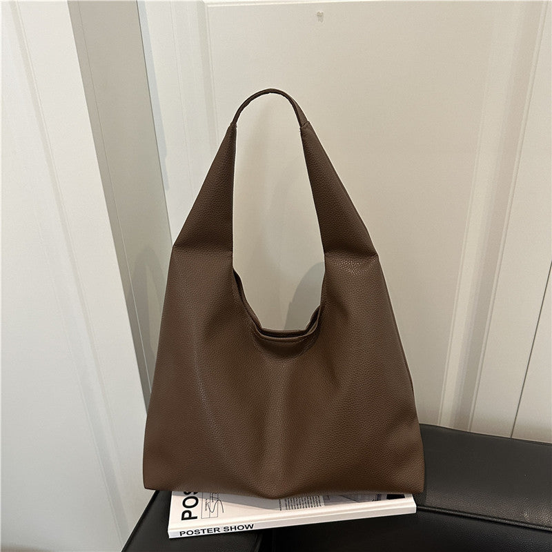 Modern Minimalist Leather Tote Bag