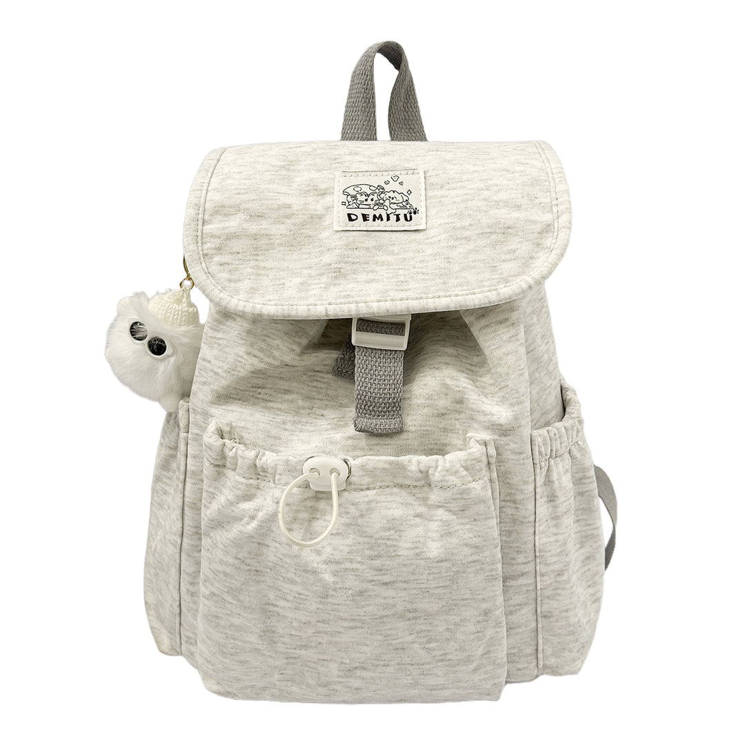 Casual Drawstring Flap Backpack Stornfield