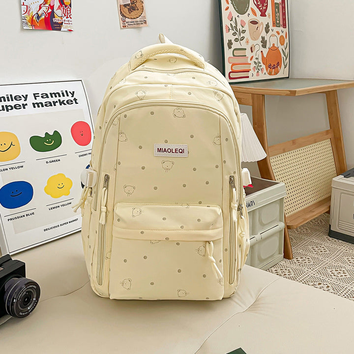 Playful Polka Dot Design Backpack Stornfield