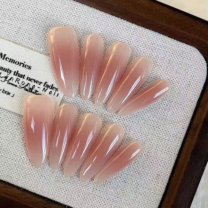 Elegant artificial nails in modern stiletto style Stornfield