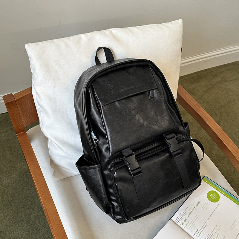 Vintage-Style Leather Backpack Stornfield
