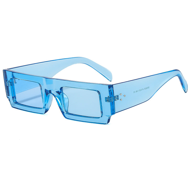 Ladies statement sunglasses with square frame and futuristic design Stornfield