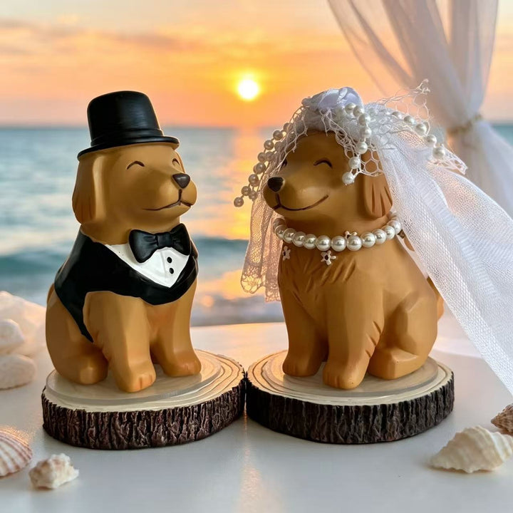 Wedding Dog Figurines Stornfield