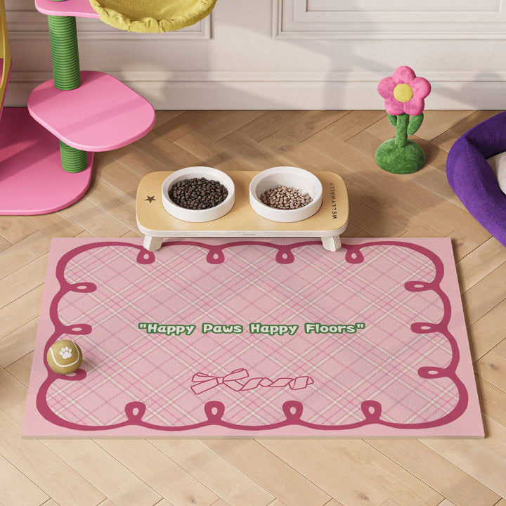 Playful Pet Feeding Mat