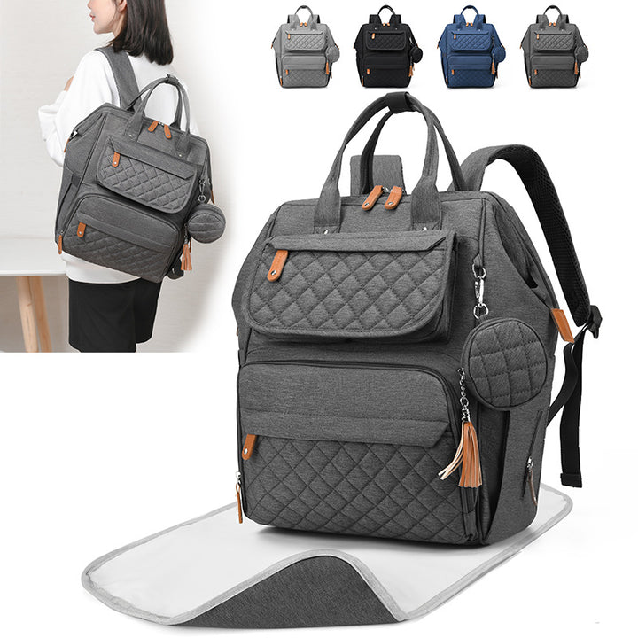 Multi-Functional Quilted Backpack Stornfield