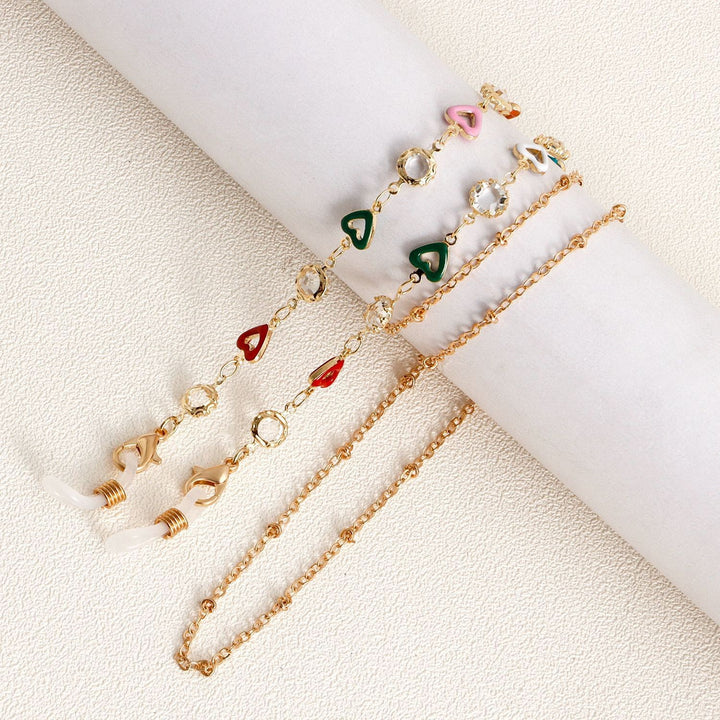 Decorative Heart Charm Eyewear Chain Stornfield