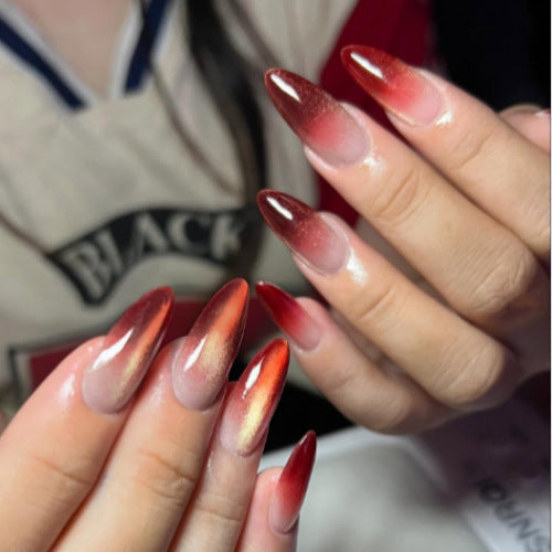 Elegant Ombre Press-On Nail Set Stornfield