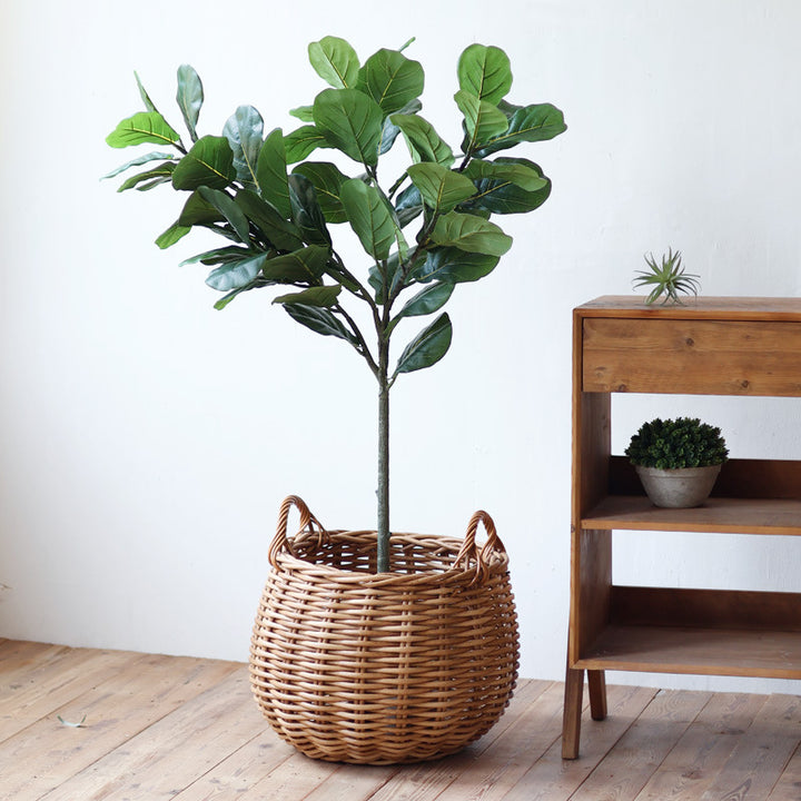 Handcrafted storage basket Stornfield