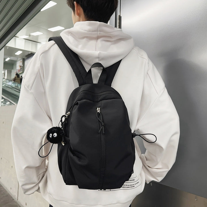 Backpack with Charming Animal Pendant and Innovative Storage Stornfield