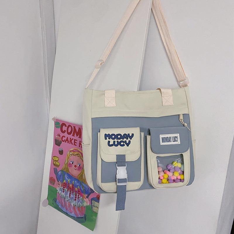 Whimsical Multi-Compartment Messenger Bag Stornfield