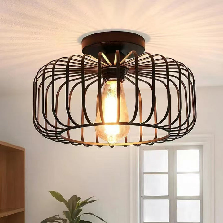 Industrial Style Ceiling Light Fixture