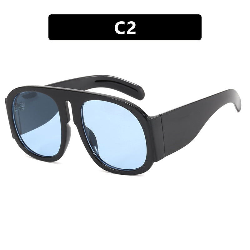 Women's trendy oversized sunglasses with fashionable gradient Stornfield
