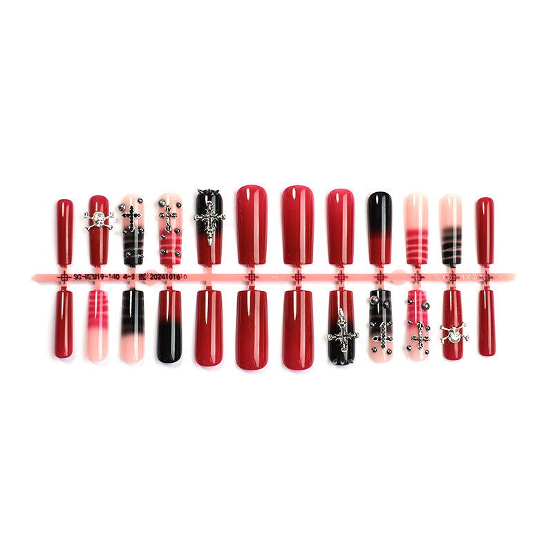 Creative Nail Art Set with Gothic Design Stornfield