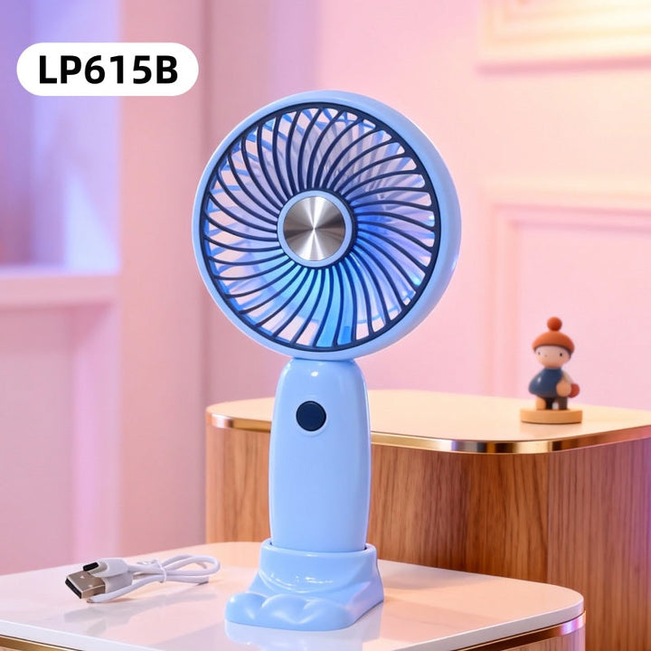 Women's Portable Hand Fan with Cute Rabbit Design Stornfield