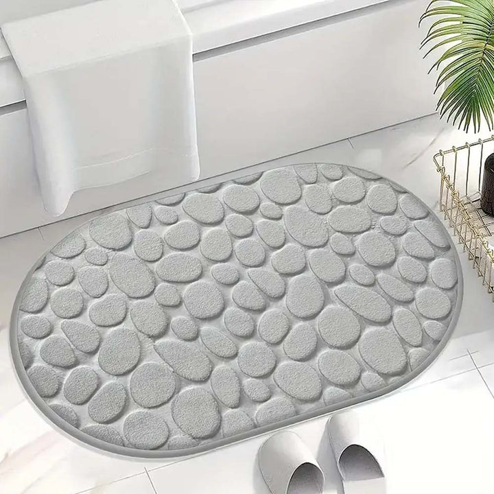 Soft Pebble Textured Bath Mat