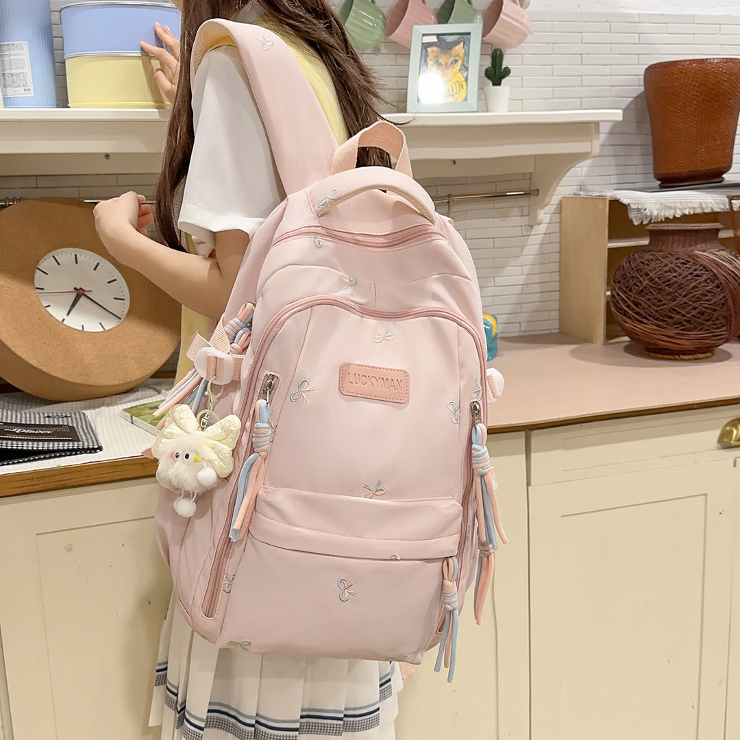 Cute Embroidered Casual Backpack Stornfield