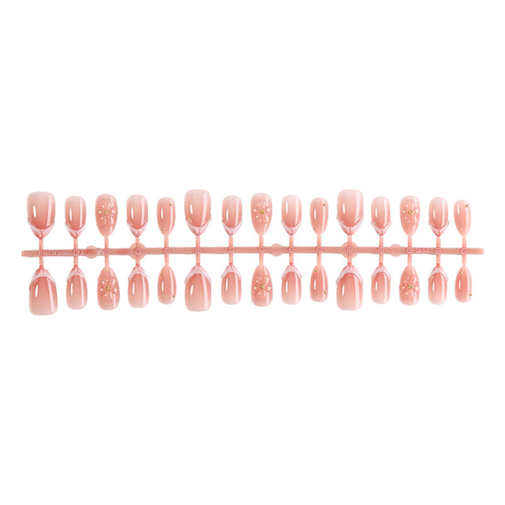 Floral Accent Press-On Nail Kit Stornfield