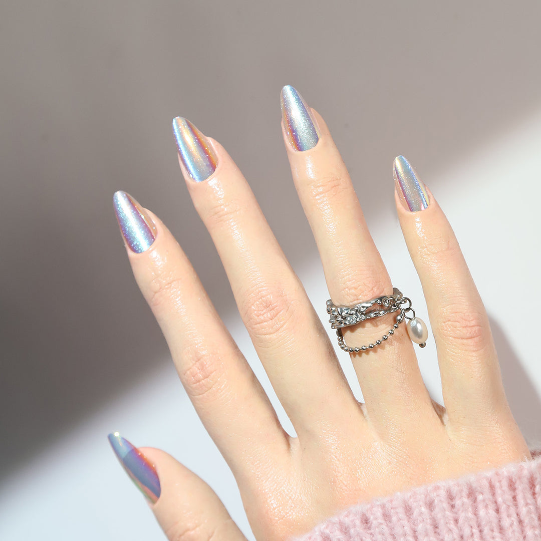 Iridescent Stiletto Nail Art Set Stornfield