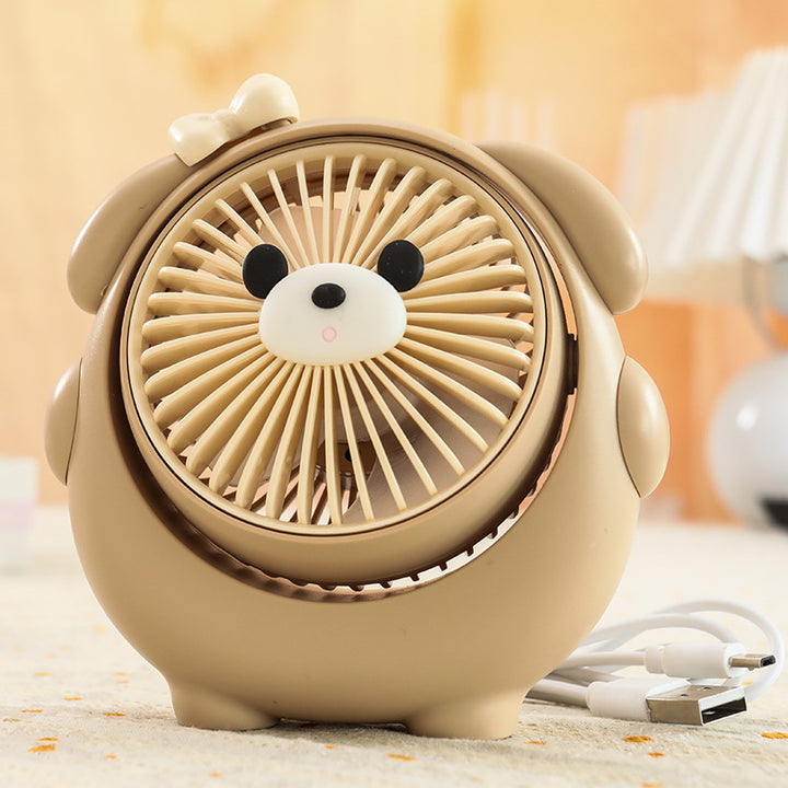 Cute Panda-Shaped Handheld Fan Stornfield