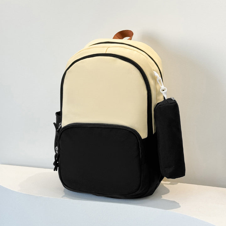 Multifunctional backpack with integrated laptop compartment and practical compartment system Stornfield