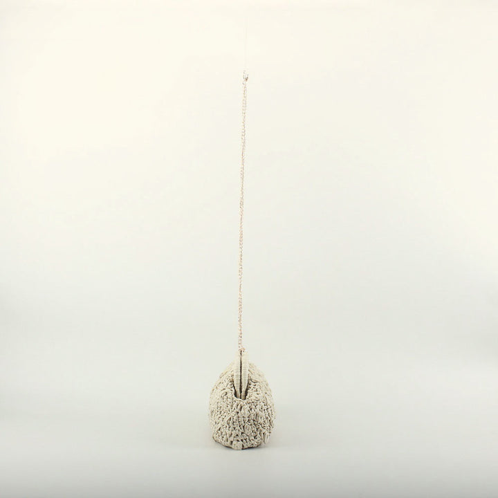 Elegant crochet handbag with fine chain strap Stornfield