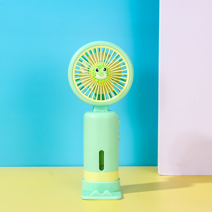 Women's Portable Mini Hand Fan with Cute Animal Design Stornfield