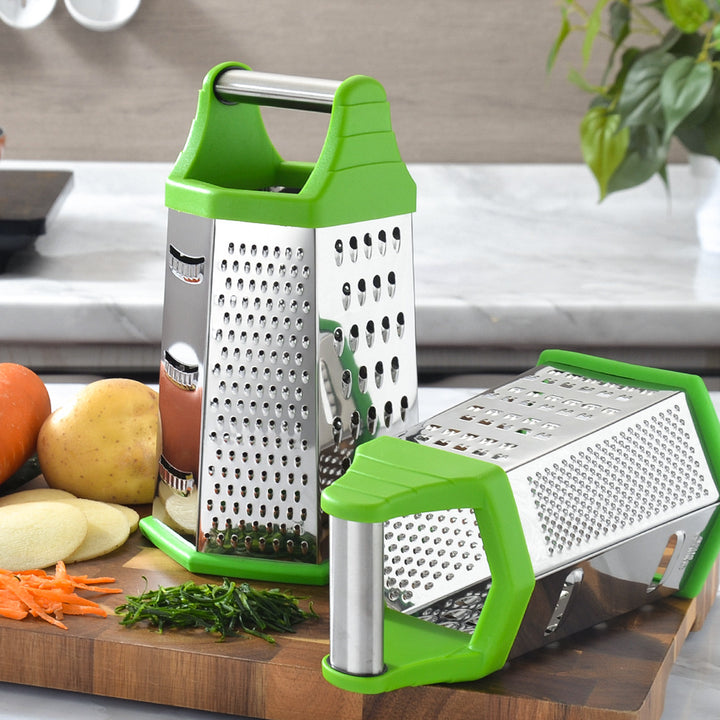 Stainless Steel Kitchen Grater with Ergonomic Design Stornfield