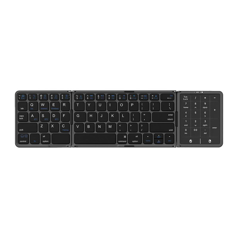 Compact Bluetooth Keyboard with Numeric Keypad Stornfield