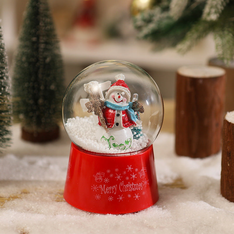 Snow globe with Santa Claus and Christmas tree Stornfield