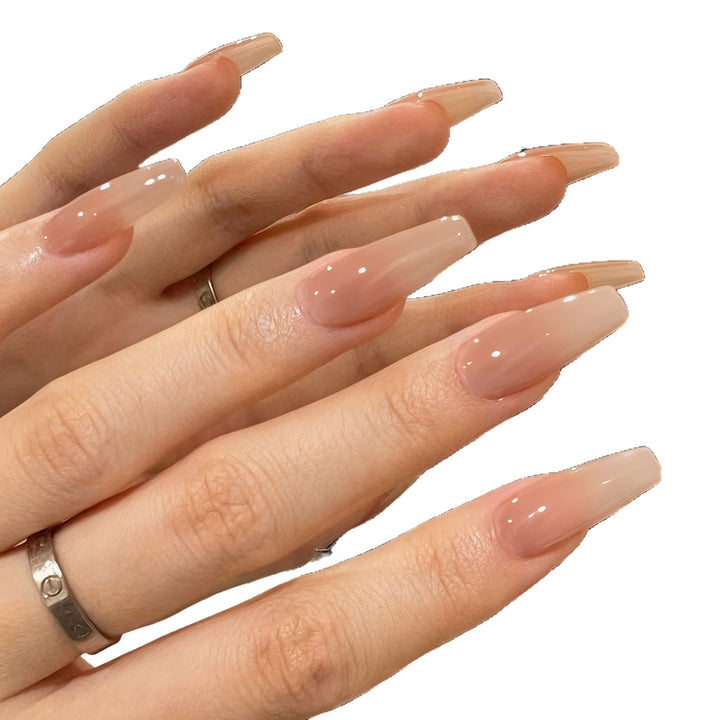 Elegant Glossy Acrylic Nail Extensions Stornfield