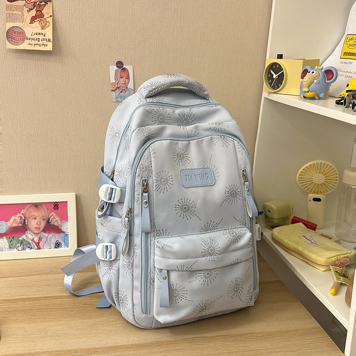 Floral-Printed Backpack with Adjustable Straps Stornfield