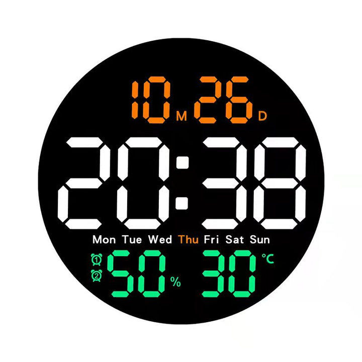 Digital Multifunction Alarm Clock with Temperature and Hygrometer Display Stornfield