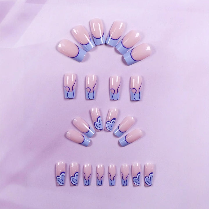 Nail art set with elegant designs and cheerful lines Stornfield