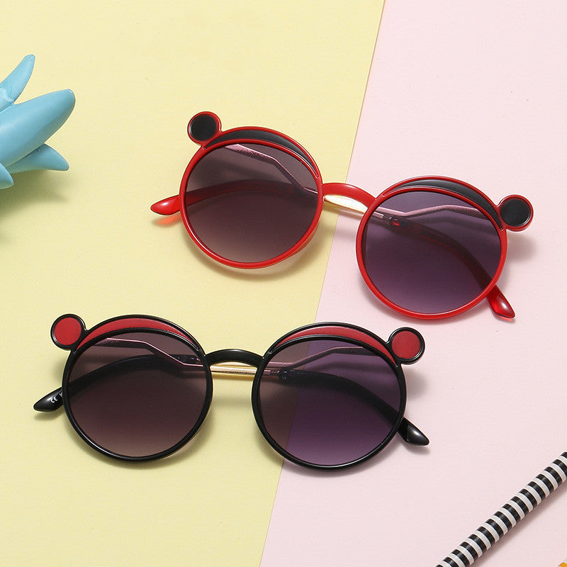Women Fashion-Round Sunglasses with Innovative Frame and Colored Lenses Stornfield