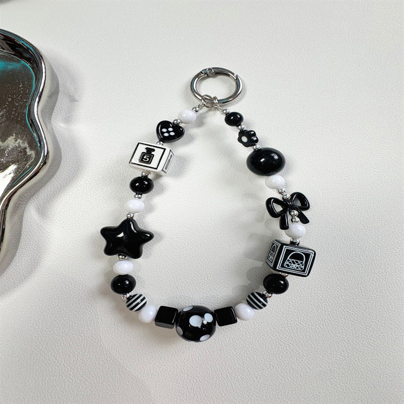 Decorative Beaded Charm Keychain Stornfield 1790135767