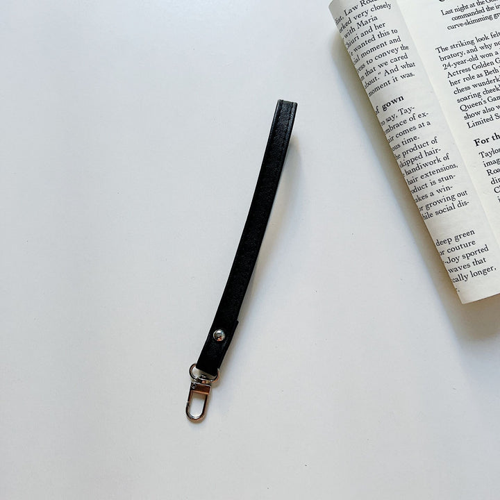 Stylish Faux Leather Keychain Strap Stornfield